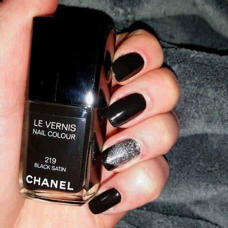 black satin 219 chanel|Chanel Le Vernis in Black Satin Review .